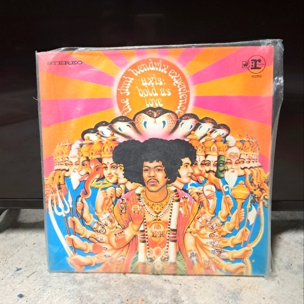 Vintage Jimi Hendrix Experience - Axis Bold As Love Vinyl